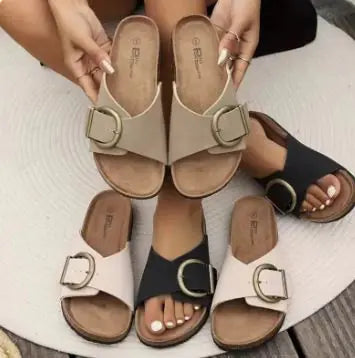 Pin Buckle Sandal