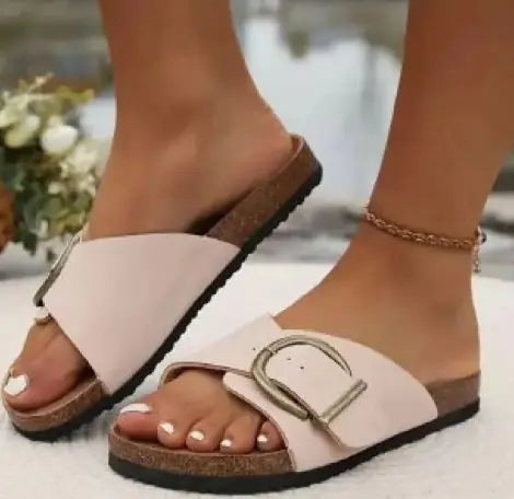 Pin Buckle Sandal