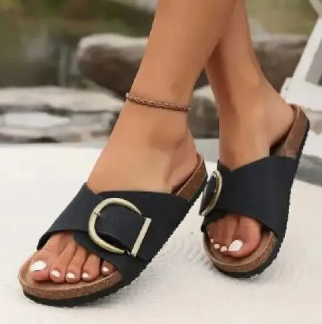 Pin Buckle Sandal